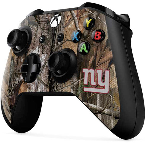 NFL New York Giants Realtree AP Camo Xbox One X Controller Skin