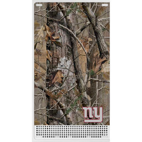 NFL New York Giants Realtree AP Camo Xbox Series S Console Skin