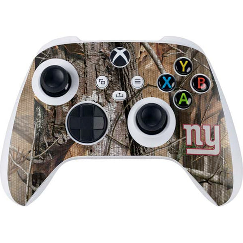 NFL New York Giants Realtree AP Camo Xbox Series S Controller Skin