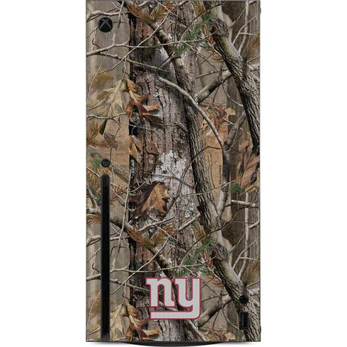 NFL New York Giants Realtree AP Camo Xbox Series X Console Skin