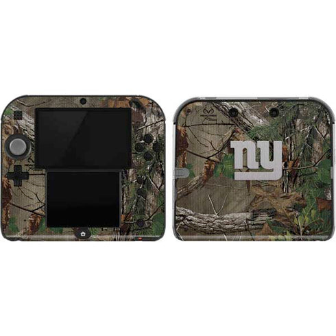 NFL New York Giants Realtree Xtra Green Camo Nintendo 2DS Skin
