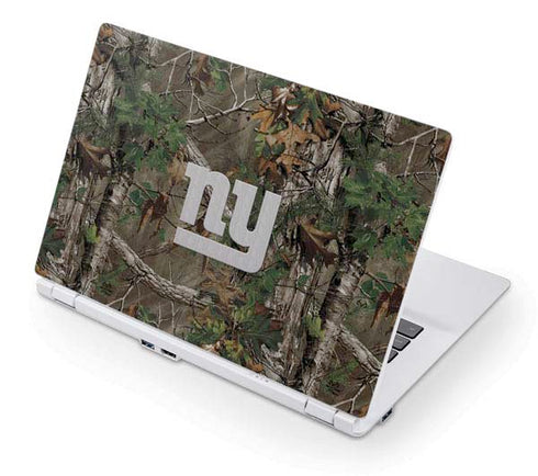 NFL New York Giants Realtree Xtra Green Camo Acer Chromebook Skin