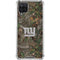 NFL New York Giants Realtree Xtra Green Camo Galaxy A12 Clear Case