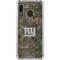 NFL New York Giants Realtree Xtra Green Camo Galaxy A30 Clear Case