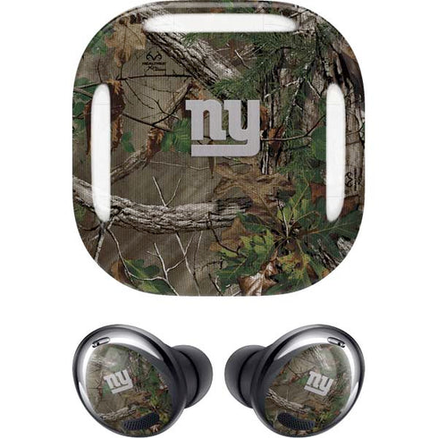 NFL New York Giants Realtree Xtra Green Camo Galaxy Buds Pro Skin