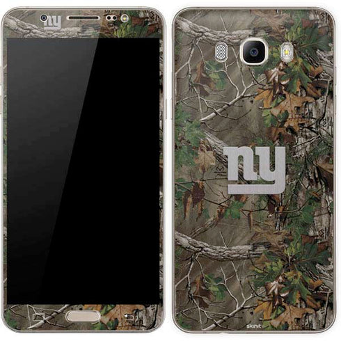 NFL New York Giants Realtree Xtra Green Camo Galaxy J7 Skin