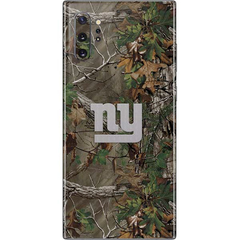 NFL New York Giants Realtree Xtra Green Camo Galaxy Note 10 Plus Skin
