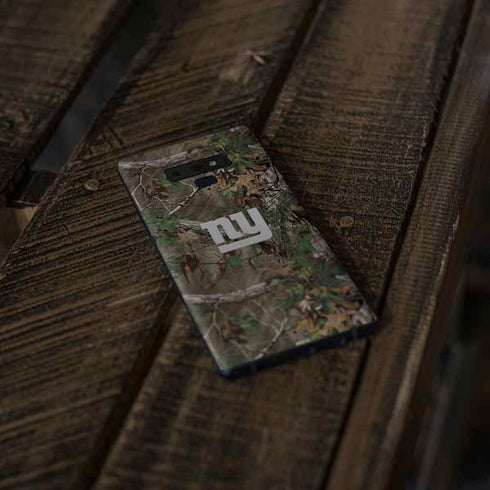 NFL New York Giants Realtree Xtra Green Camo Galaxy Note 9 Skin