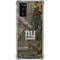 NFL New York Giants Realtree Xtra Green Camo Galaxy Note20 5G Clear Case