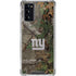 NFL New York Giants Realtree Xtra Green Camo Galaxy Note20 5G Clear Case