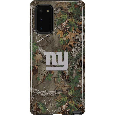 NFL New York Giants Realtree Xtra Green Camo Galaxy Note20 5G Pro Case