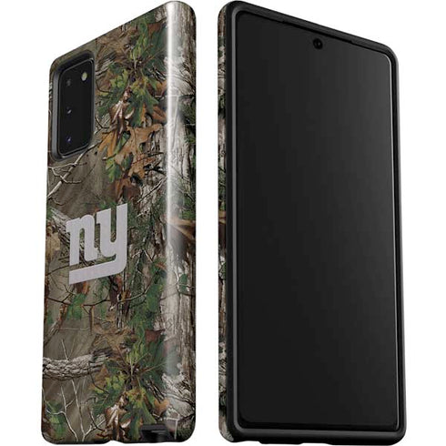 NFL New York Giants Realtree Xtra Green Camo Galaxy Note20 5G Pro Case
