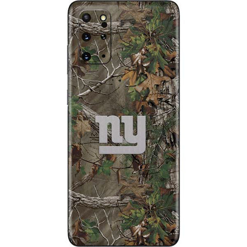 NFL New York Giants Realtree Xtra Green Camo Galaxy S20 Plus Skin