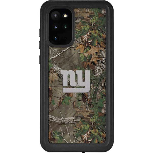 NFL New York Giants Realtree Xtra Green Camo Galaxy S20 Plus Waterproof Case