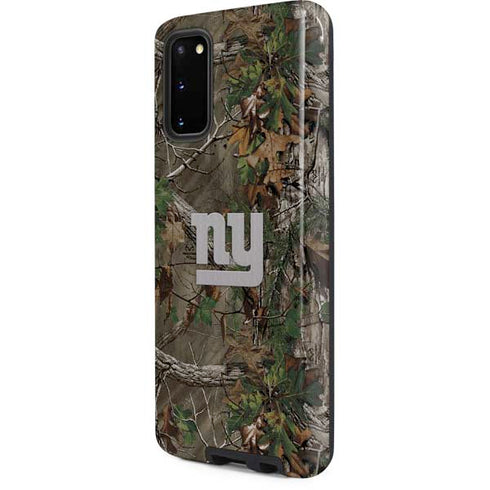 NFL New York Giants Realtree Xtra Green Camo Galaxy S20 Pro Case