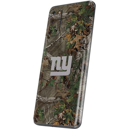 NFL New York Giants Realtree Xtra Green Camo Galaxy S20 Skin