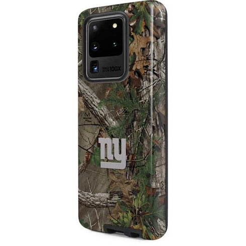 NFL New York Giants Realtree Xtra Green Camo Galaxy S20 Ultra 5G Pro Case