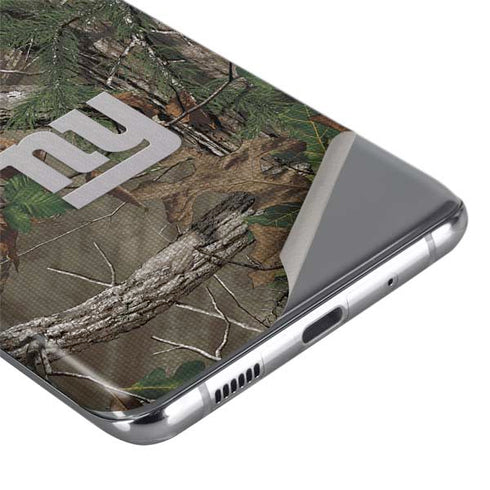NFL New York Giants Realtree Xtra Green Camo Galaxy S20 Ultra 5G Skin