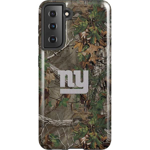 NFL New York Giants Realtree Xtra Green Camo Galaxy S21 5G Pro Case