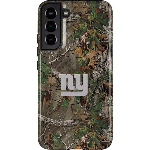 NFL New York Giants Realtree Xtra Green Camo Galaxy S22 Plus Pro Case