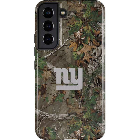 NFL New York Giants Realtree Xtra Green Camo Galaxy S22 Pro Case