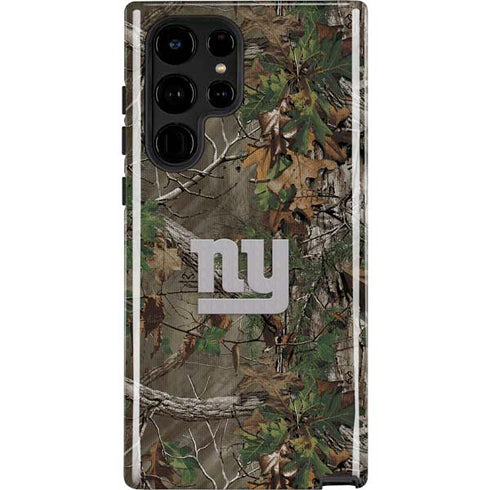 NFL New York Giants Realtree Xtra Green Camo Galaxy S22 Ultra Pro Case