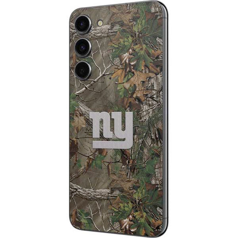 NFL New York Giants Realtree Xtra Green Camo Galaxy S23 Plus Skin