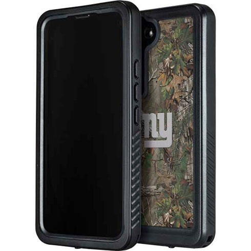 NFL New York Giants Realtree Xtra Green Camo Galaxy S23 Plus Waterproof Case