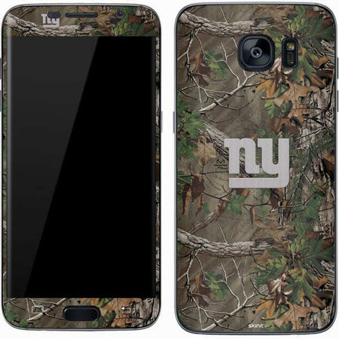NFL New York Giants Realtree Xtra Green Camo Galaxy S7 Skin