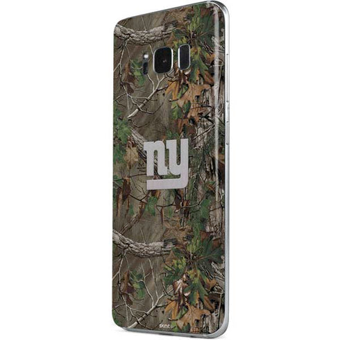NFL New York Giants Realtree Xtra Green Camo Galaxy S8 Plus Skin