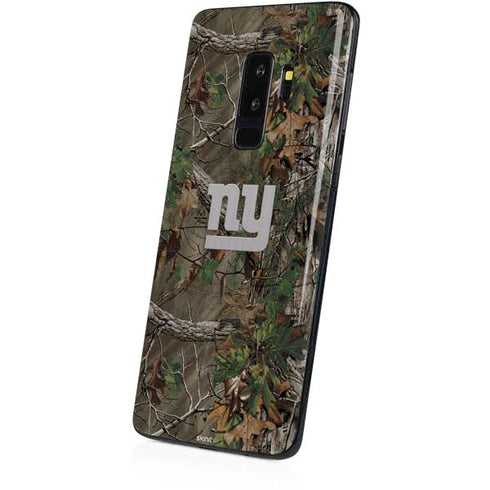 NFL New York Giants Realtree Xtra Green Camo Galaxy S9 Plus Skin