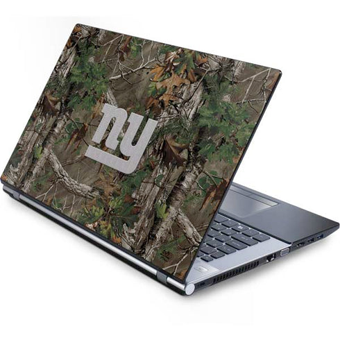 NFL New York Giants Realtree Xtra Green Camo Generic Laptop Skin