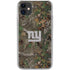 NFL New York Giants Realtree Xtra Green Camo iPhone 11 Clear Case