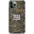 NFL New York Giants Realtree Xtra Green Camo iPhone 11 Pro Max Clear Case