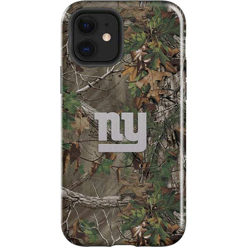 NFL New York Giants Realtree Xtra Green Camo iPhone 12 Impact Case