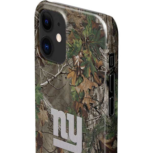 NFL New York Giants Realtree Xtra Green Camo iPhone 12 Mini Lite Case