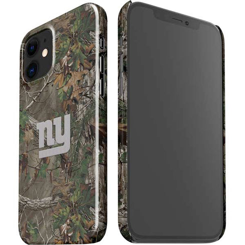 NFL New York Giants Realtree Xtra Green Camo iPhone 12 Mini Lite Case