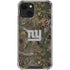 NFL New York Giants Realtree Xtra Green Camo iPhone 14 Clear Case