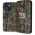 NFL New York Giants Realtree Xtra Green Camo iPhone 14 Folio Case
