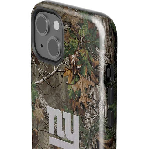 NFL New York Giants Realtree Xtra Green Camo iPhone 14 Plus Impact Case