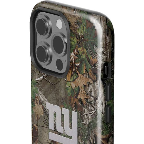 NFL New York Giants Realtree Xtra Green Camo iPhone 14 Pro Impact Case