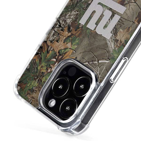 NFL New York Giants Realtree Xtra Green Camo iPhone 15 Pro MagSafe Case