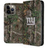 NFL New York Giants Realtree Xtra Green Camo iPhone 14 Pro Max Folio Case