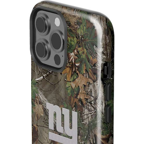 NFL New York Giants Realtree Xtra Green Camo iPhone 15 Pro Max Impact Case