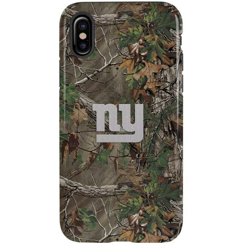 NFL New York Giants Realtree Xtra Green Camo iPhone X Pro Case