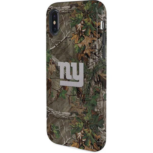NFL New York Giants Realtree Xtra Green Camo iPhone X Pro Case
