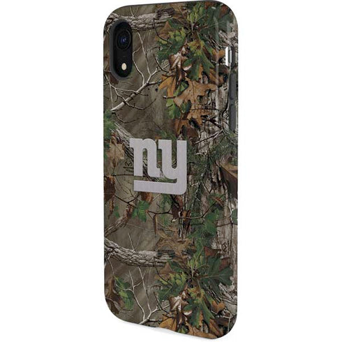 NFL New York Giants Realtree Xtra Green Camo iPhone XR Pro Case