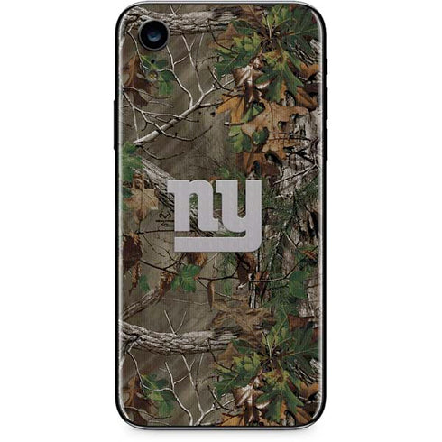 NFL New York Giants Realtree Xtra Green Camo iPhone XR Skin