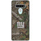 NFL New York Giants Realtree Xtra Green Camo LG Stylo 6 Clear Case