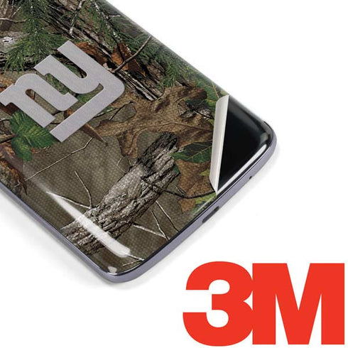 NFL New York Giants Realtree Xtra Green Camo Moto E5 Plus Skin